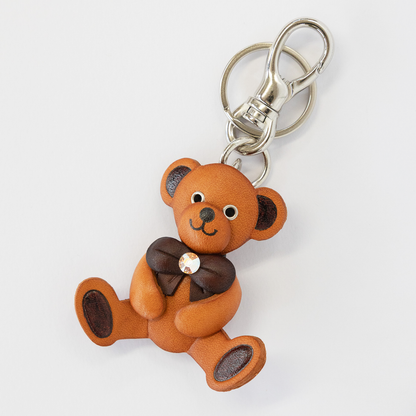 Teddy Bear Handmade Leather Goods/Bag Charm