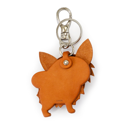 Chihuahua Long Haird Leather Dog/Bag Charm