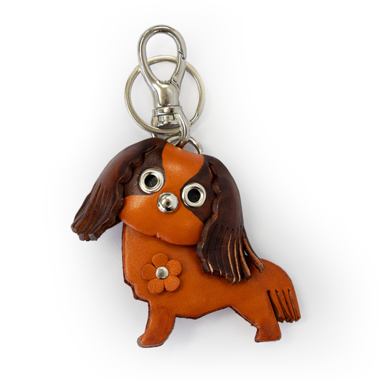 Cavalier kc Spaniel Handmade Leather Dog/Bag Charm