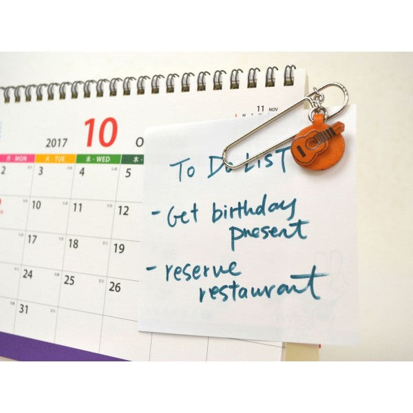 Sports car Leather Charm/Paper Clip