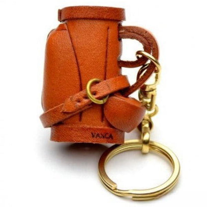 Golf Bag Leather Keychain(L)