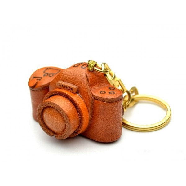 Camera Leather Keychain(L)