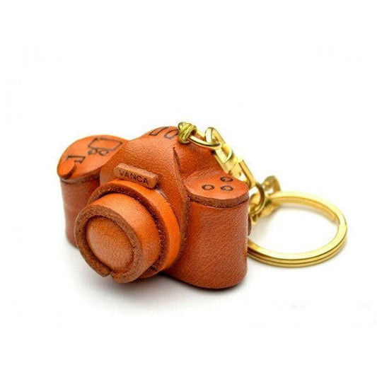 Camera Leather Keychain(L)