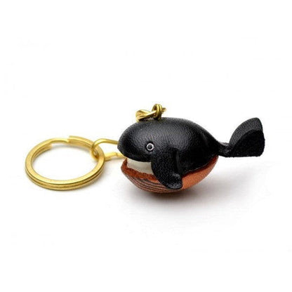 Whale Leather Keychain(L)