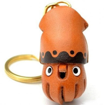 Squid Leather Keychain(L)
