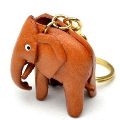 Elephant Leather Keychain(L)