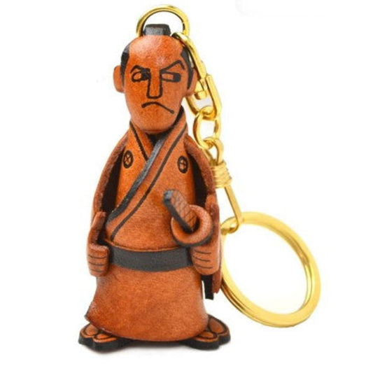 Samurai Leather Keychain(L)
