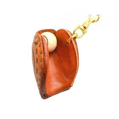 First mitt/lefty Leather Keychain(L)