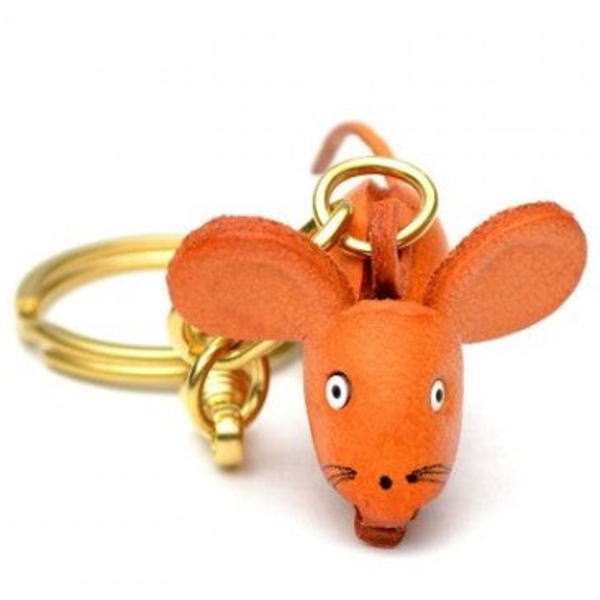 Rat Leather Keychain (Chinese Zodiac)