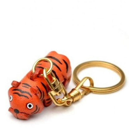Tiger Leather Keychain (Chinese Zodiac)