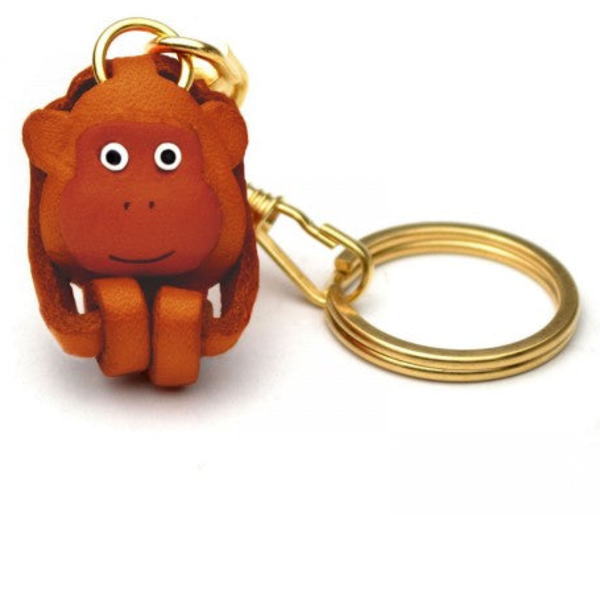 Monkey Leather Keychain (Chinese Zodiac)