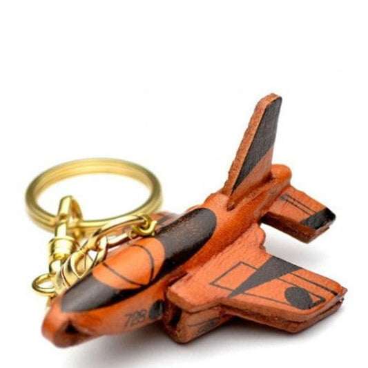 Blue Impulse Leather Keychain(L)