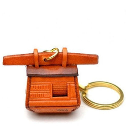 Japanese Palanquin Leather Keychain(L)