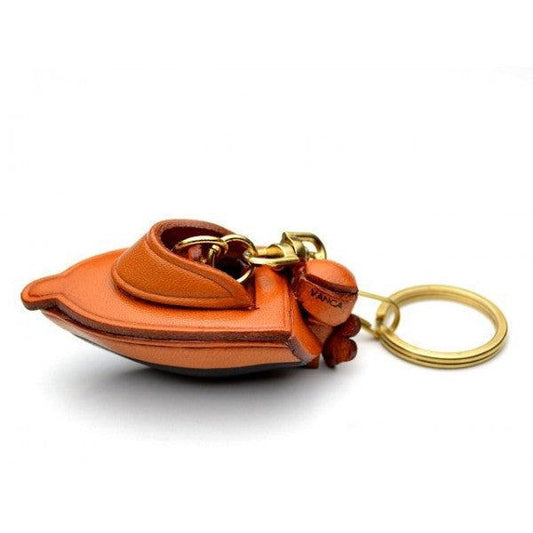 Motor Boat Leather Keychain(L)