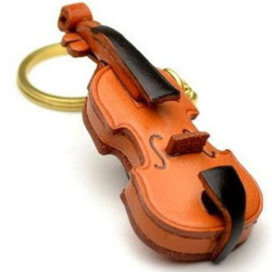 Violin Leather Keychain(L)