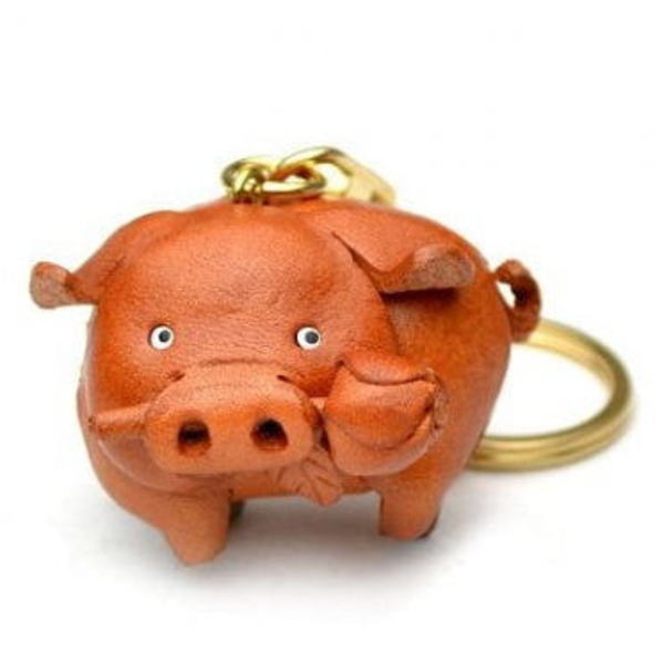 Pig Leather Keychain(L)