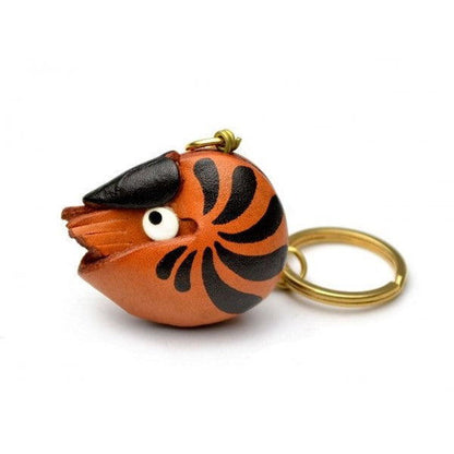 Nautilus Leather Keychain(L)