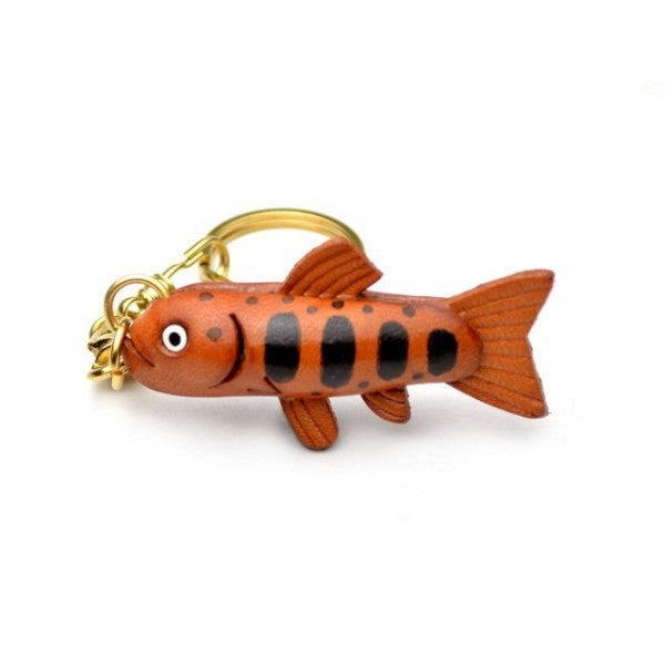 Yamame Trout Leather Keychain(L)