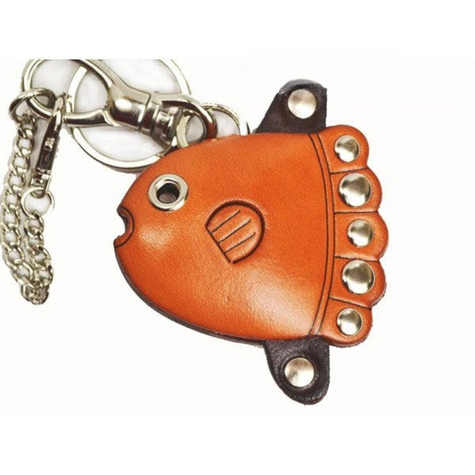 Sun Fish Handmade Leather Fish/Bag Charm