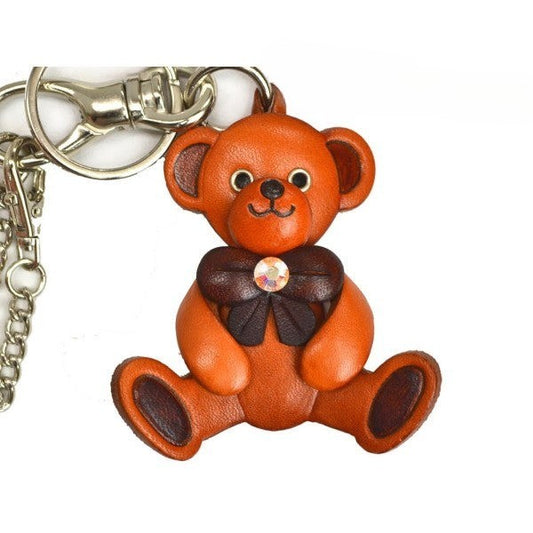 Teddy Bear Handmade Leather Goods/Bag Charm