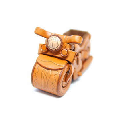 Moter Cycle Handmade Leather Eyeglasses Holder/Stand #26222