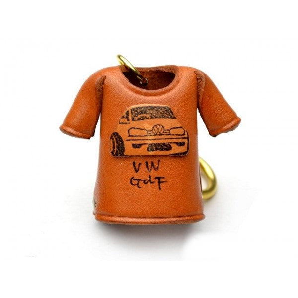 Volkswagen Golf T-shirt Leather Keychain