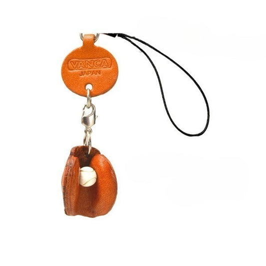 Catcher's mitt Japanese Leather Cellularphone Charm Goods