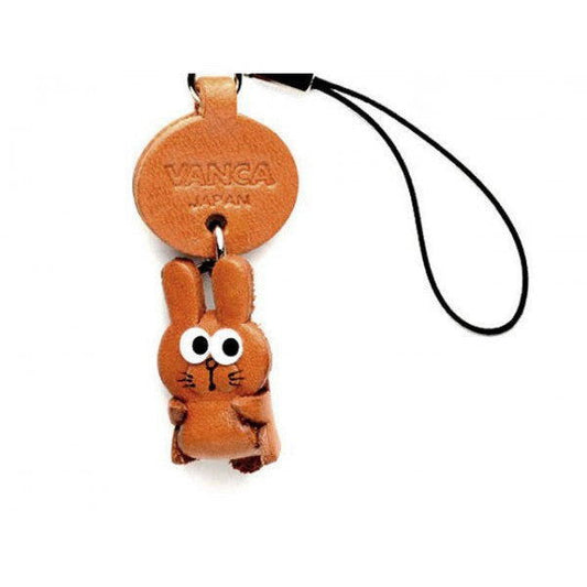 Rabbit Japanese Leather Cellularphone Charm Zodiac Mascot