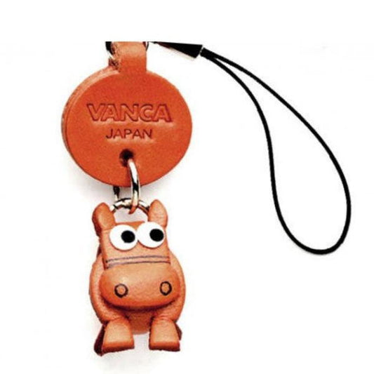 Horse Japanese Leather Cellularphone Charm Zodiac Mascot