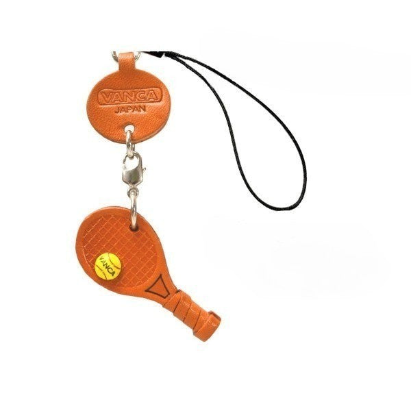 Tennis racket Japanese Leather Cellularphone Charm Goods