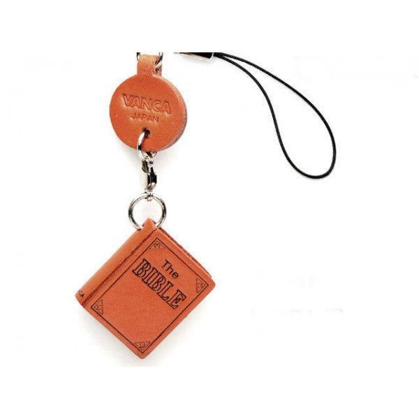 The Holly Bible Leather Cellularphone Charm