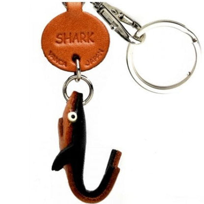 Shark Japanese Leather Keychains Fish