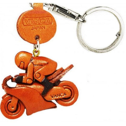 Bike Racer Japanese Leather Keychains Goods