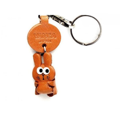 Rabbit Leather Keychains Little Zodiac Mascot