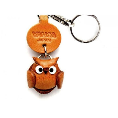 Owl Leather Keychains Little Zodiac Mascot