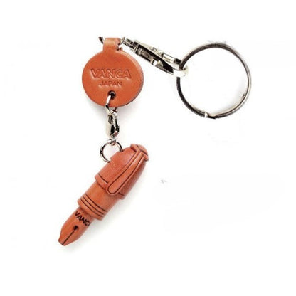 Fountain Pen Leather Keychain