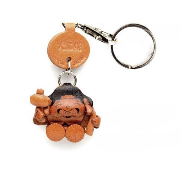 Dikoku(God of Welth) Leather Keychain