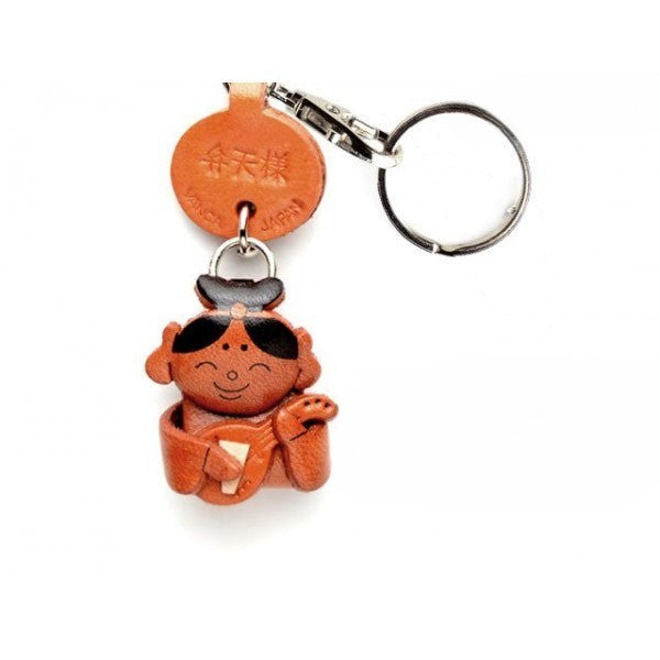 Benten God(Lady Justice) Leather Keychain