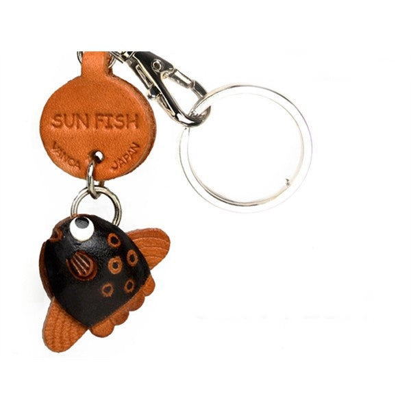 Sunfish Japanese Leather Keychains Fish