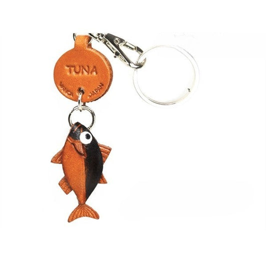 Tuna Japanese Leather Keychains Fish