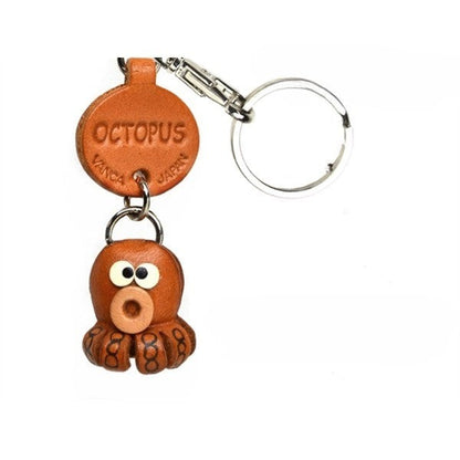 Octopus Japanese Leather Keychains Fish