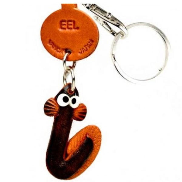 Eel Japanese Leather Keychains Fish