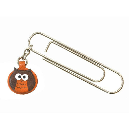 Owl Animal Leather Charm/Paper Clip