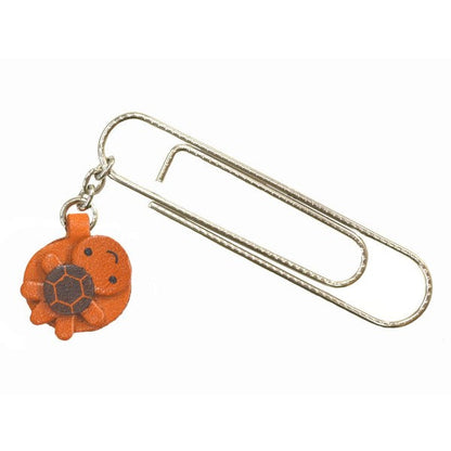Turtle Animal Leather Charm/Paper Clip