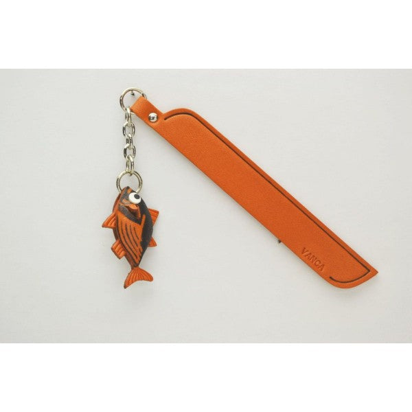 Bonito Leather Charm Bookmarker