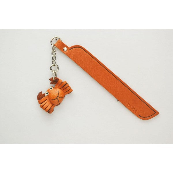 Crab Leather Charm Bookmarker
