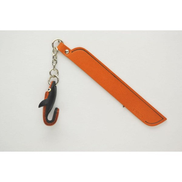 Shark Leather Charm Bookmarker