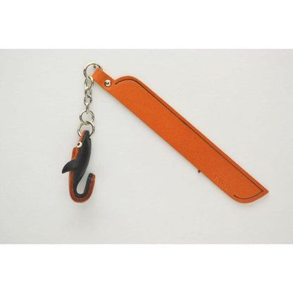 Shark Leather Charm Bookmarker