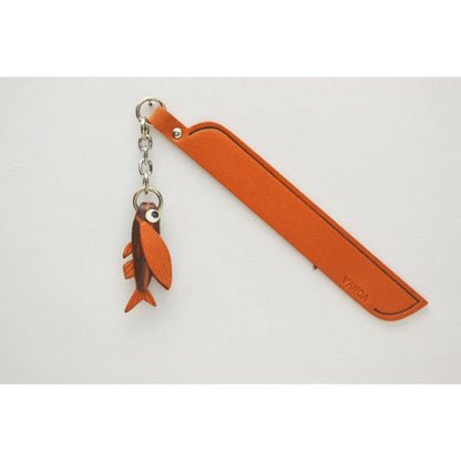 Flying fish Leather Charm Bookmarker