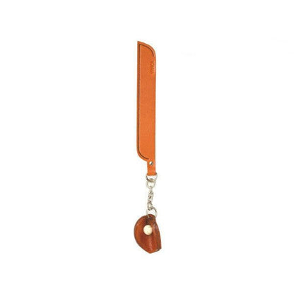 First mitt Leather Charm Bookmarker